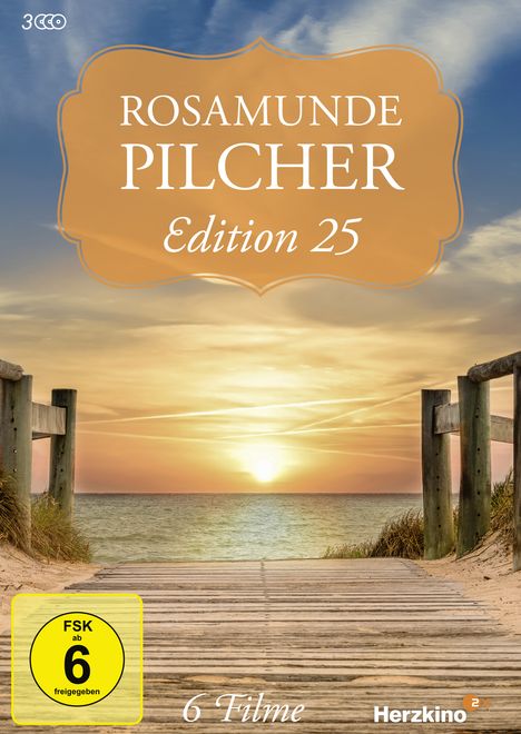 Rosamunde Pilcher Edition 25 (6 Filme auf 3 DVDs), 3 DVDs