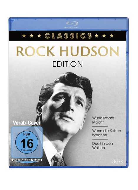 Rock Hudson Collection (Blu-ray), 3 Blu-ray Discs