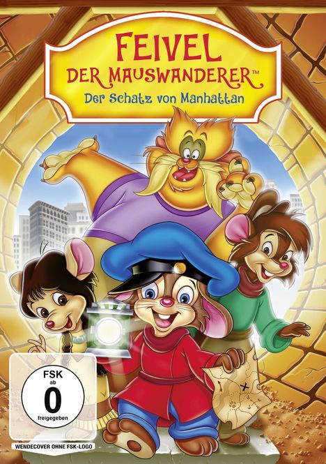 Feivel, der Mauswanderer: Der Schatz von Manhattan, DVD
