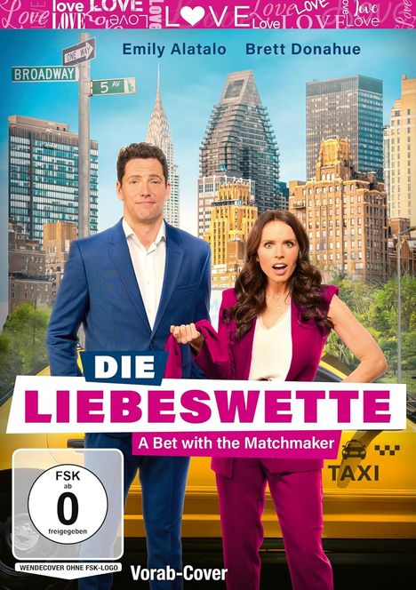 Die Liebeswette, DVD