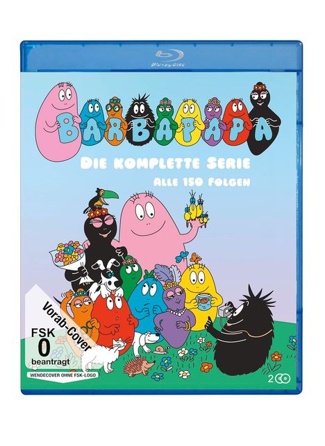 Barbapapa (Komplette Serie) (Blu-ray), 2 Blu-ray Discs