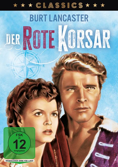 Der rote Korsar, DVD