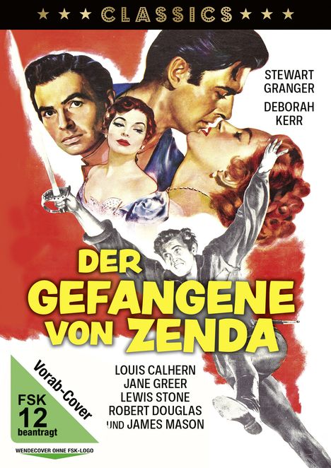 Der Gefangene von Zenda, DVD