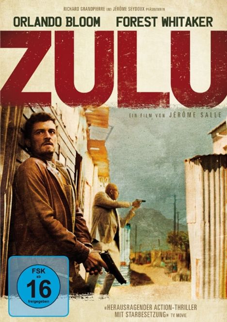 Zulu (2013), DVD