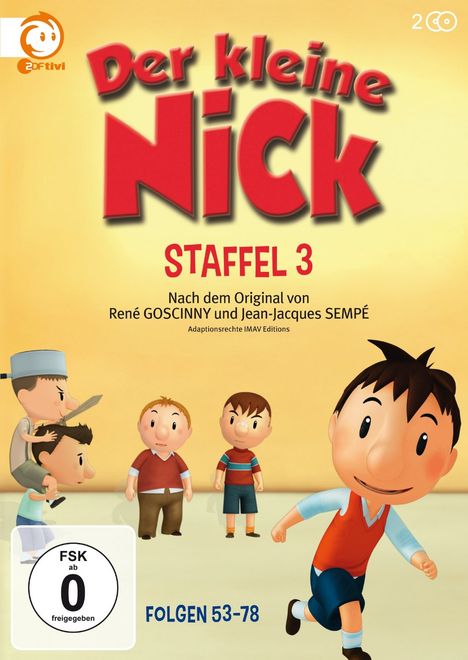 Der kleine Nick Staffel 3, 2 DVDs