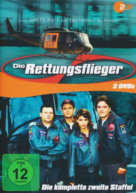 Die Rettungsflieger Staffel 2, 2 DVDs