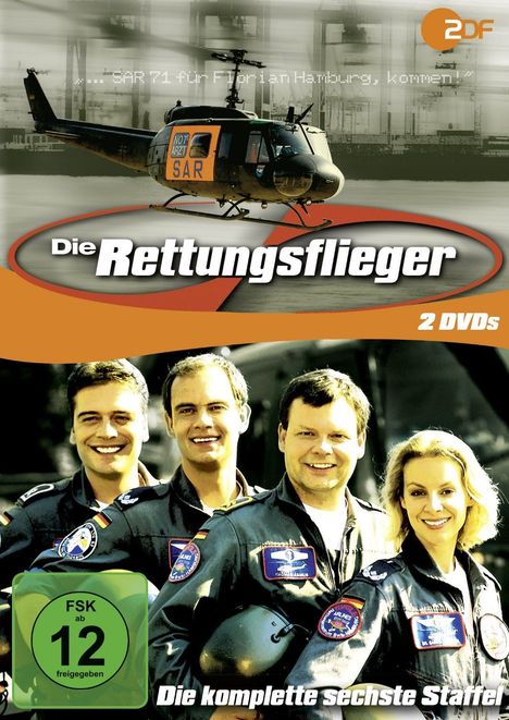 Die Rettungsflieger Staffel 6, 2 DVDs