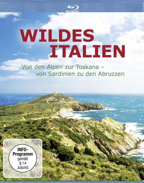 Wildes Italien (Blu-ray), Blu-ray Disc