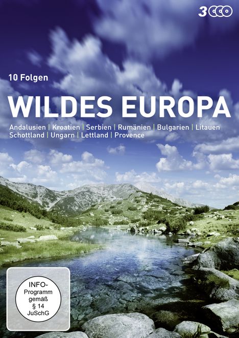 Wildes Europa, 3 DVDs