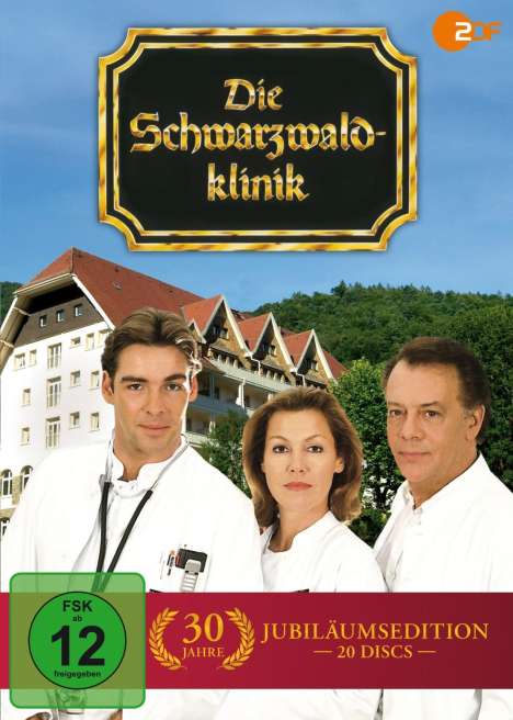Die Schwarzwaldklinik (Komplette Serie), 20 DVDs