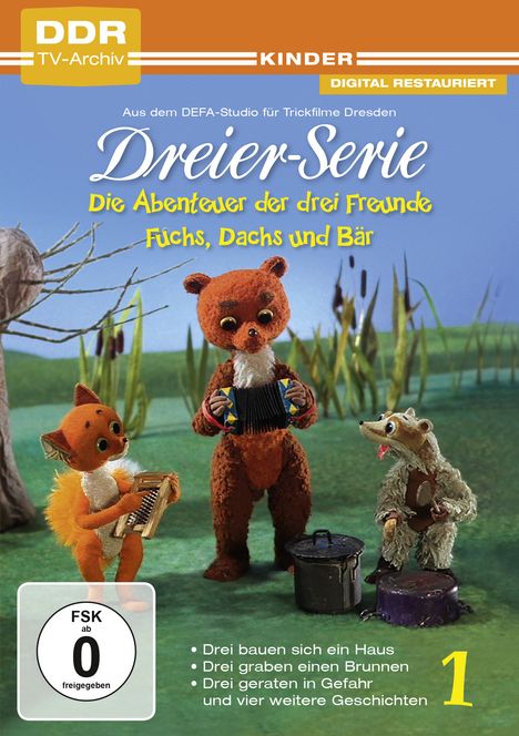 Dreier-Serie Vol. 1, DVD