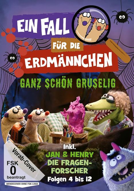 Ein Fall für die Erdmännchen: Grusel-Special / Jan &amp; Henry - Die Fragenforscher, 2 DVDs