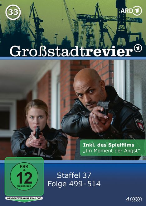 Großstadtrevier Box 33, 4 DVDs