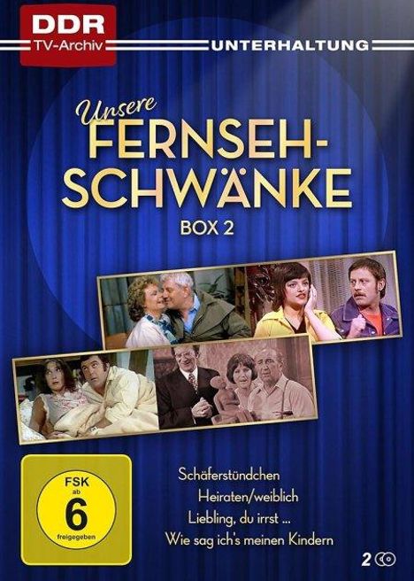 Unsere Fernsehschwänke Box 2, 2 DVDs
