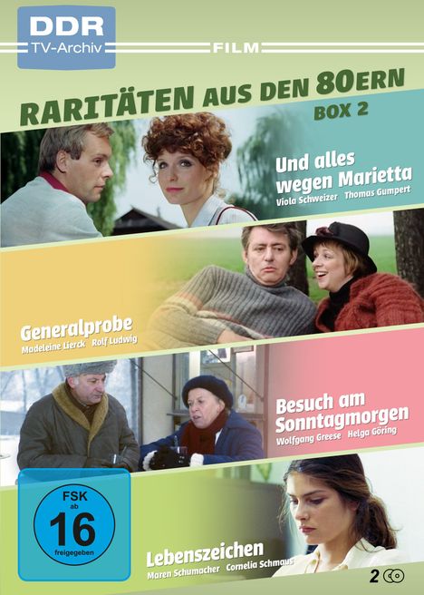 Raritäten aus den 80ern Box 2, 2 DVDs
