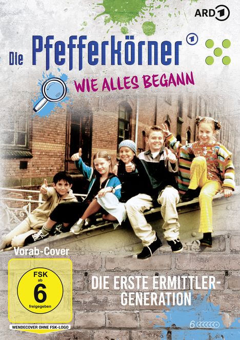 Die Pfefferkörner - Wie alles begann (Die erste Ermittlergeneration), 6 DVDs