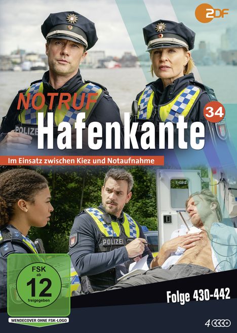 Notruf Hafenkante Vol. 34, 4 DVDs