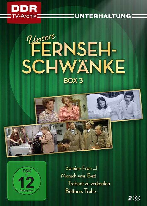 Unsere Fernsehschwänke Box 3, 2 DVDs