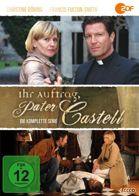 Ihr Auftrag, Pater Castell (Komplette Serie), 4 DVDs