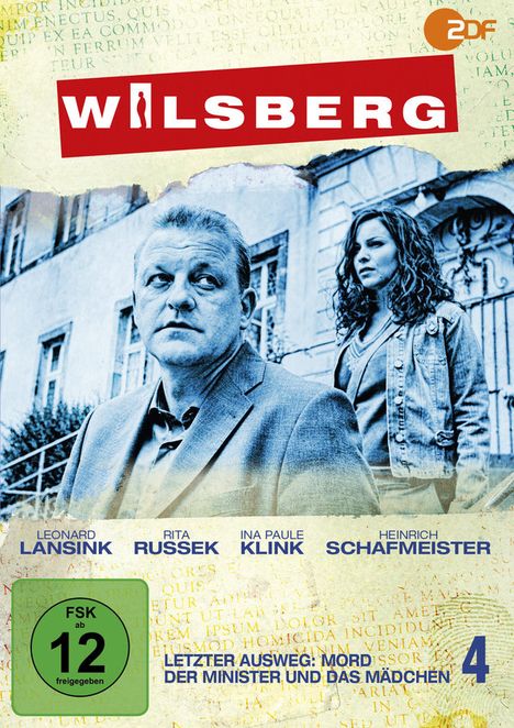 Wilsberg DVD 4: Letzter Ausweg: Mord / Der Minister und das Mädchen, DVD