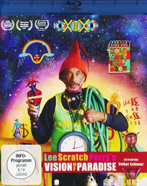 Lee Scratch Perry - Vision of Paradise (OmU) (Blu-ray), Blu-ray Disc