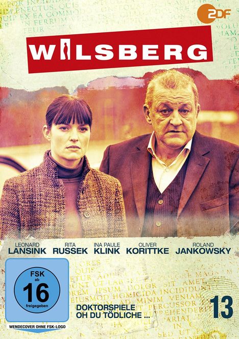 Wilsberg DVD 13: Doktorspiele / Oh du tödliche..., DVD