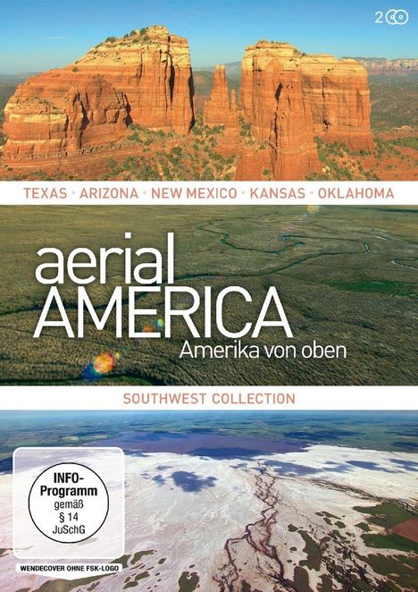 Aerial America - Amerika von oben: Southwest Collection, 2 DVDs