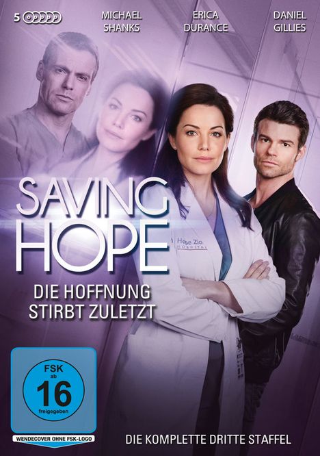 Saving Hope Season 3, 5 DVDs