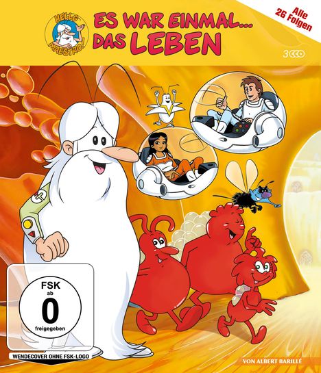 Es war einmal...das Leben (Blu-ray), 3 Blu-ray Discs