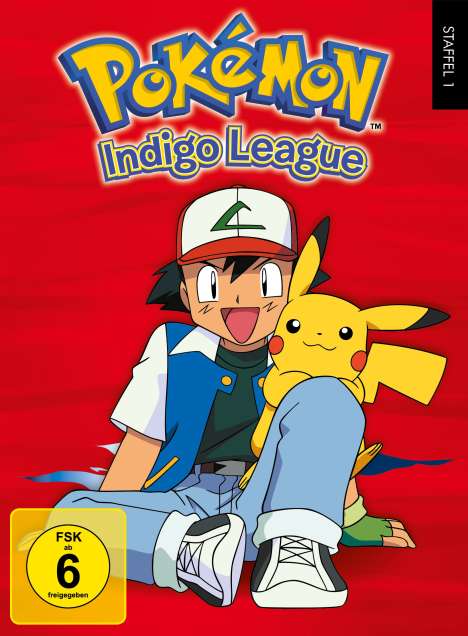 Pokémon Staffel 1: Indigo Liga, 6 DVDs