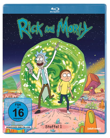 Rick and Morty Staffel 1 (Blu-ray), Blu-ray Disc