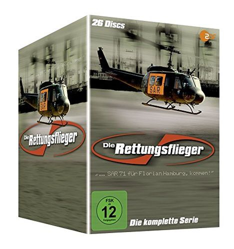 Die Rettungsflieger (Komplette Serie), 26 DVDs