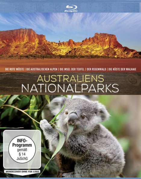 Australiens Nationalparks (Blu-ray), Blu-ray Disc