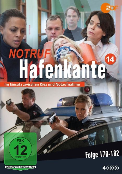 Notruf Hafenkante Vol. 14 (Folge 170-182), 4 DVDs