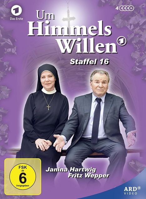 Um Himmels Willen Staffel 16, 4 DVDs