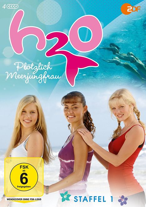 H2O - Plötzlich Meerjungfrau Staffel 1, 4 DVDs