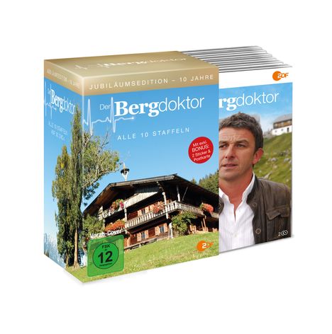 Der Bergdoktor - 10 Jahre Jubiläumsedition, 30 DVDs