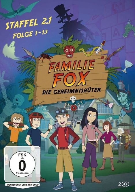 Familie Fox - Die Geheimnishüter Staffel 2 Box 1, DVD