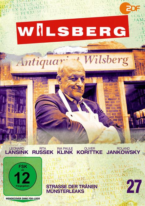 Wilsberg DVD 27: Straße der Tränen / MünsterLeaks, DVD