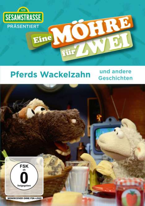 Sesamstrasse präsentiert: Eine Möhre für Zwei - Pferds Wackelzahn und andere Geschichten, DVD
