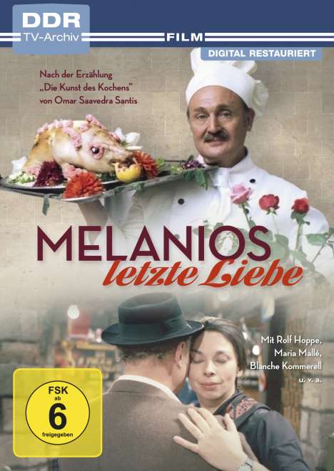 Melanios letzte Liebe, DVD