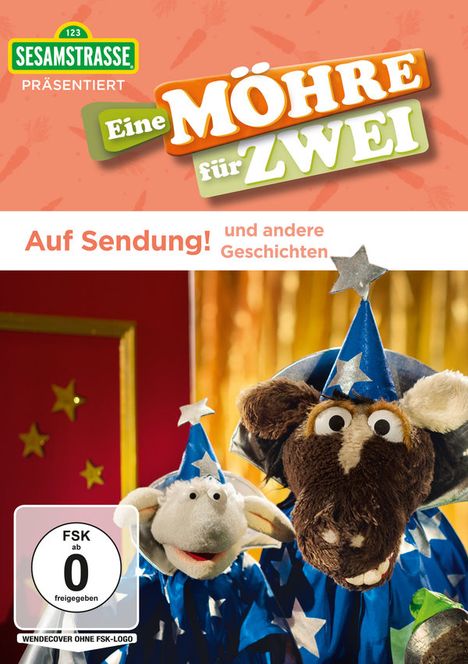 Sesamstrasse präsentiert: Eine Möhre für Zwei - Auf Sendung! und andere Geschichten, DVD