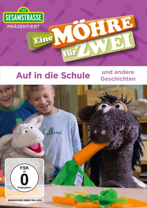 Sesamstrasse präsentiert: Eine Möhre für Zwei - Auf in die Schule und andere Geschichten, DVD