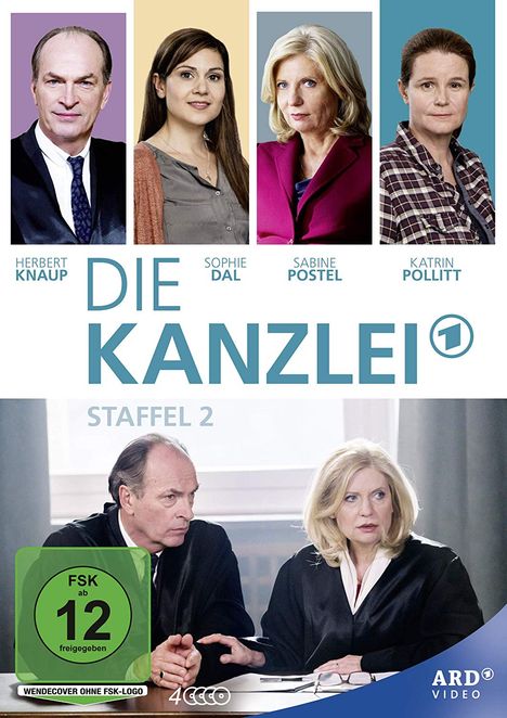 Die Kanzlei Staffel 2, 4 DVDs