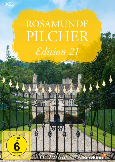 Rosamunde Pilcher Edition 21 (6 Filme auf 3 DVDs), 3 DVDs