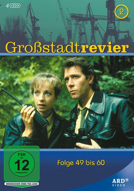 Großstadtrevier Box 2, 4 DVDs