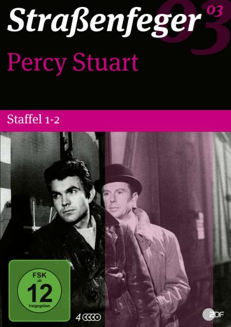 Straßenfeger Vol. 3: Percy Stuart Staffel 1 &amp; 2, 4 DVDs