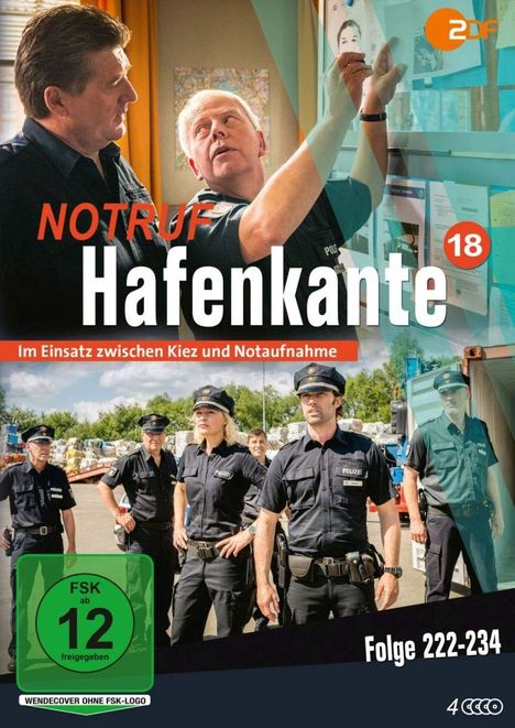 Notruf Hafenkante Vol. 18 (Folge 222-234), 4 DVDs