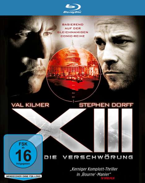 XIII - Die Verschwörung (Blu-ray), Blu-ray Disc