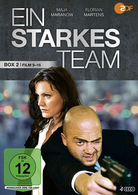 Ein starkes Team Box 2 (Film 9-16), 4 DVDs